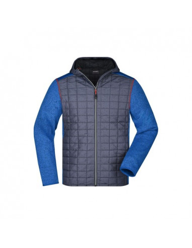 Men's Knitted Hybrid Jacket