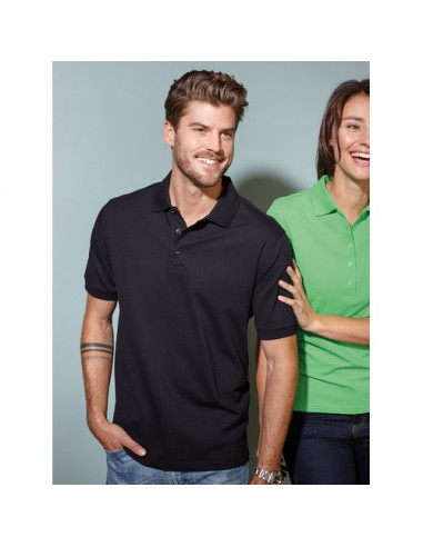 Men's Elastic Polo Piqué