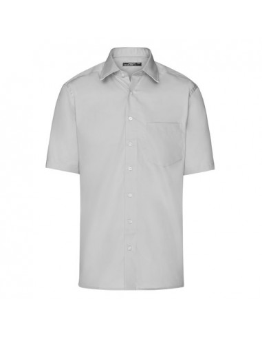 Men's Business Shirt Short-Sleeved