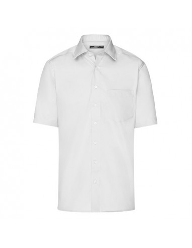 Men's Business Shirt Short-Sleeved