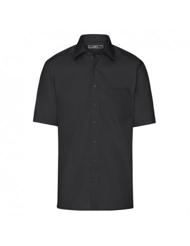 Men's Business Shirt Short-Sleeved