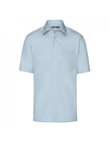 Men's Business Shirt Short-Sleeved