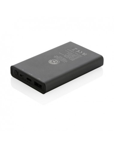 Powerbank Terra da 5000 mAh in alluminio riciclato