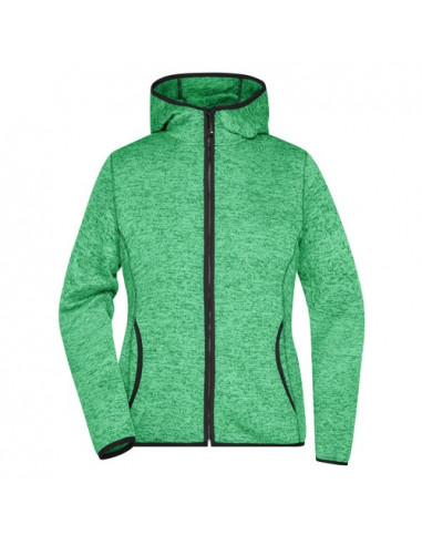 Ladies' Knitted Fleece Hoody