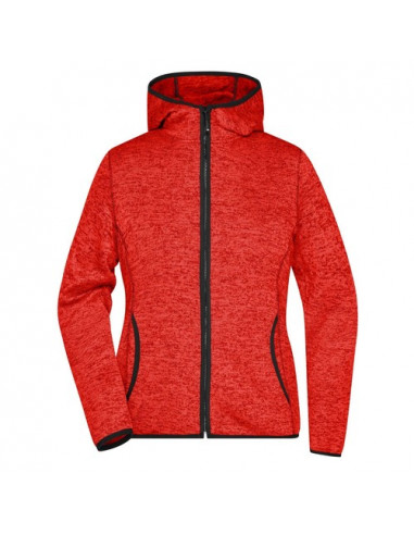 Ladies' Knitted Fleece Hoody