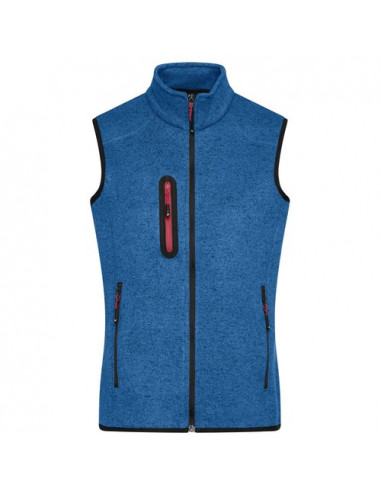 Ladies Knitted Fleece Vest