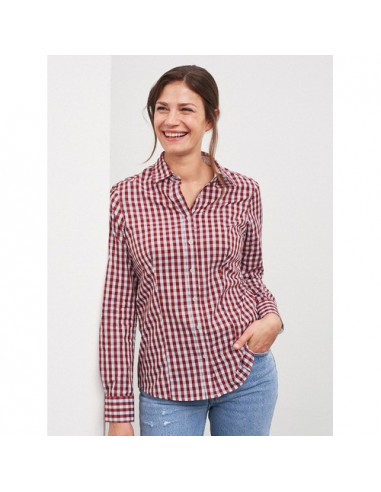 Ladies' Checked Blouse