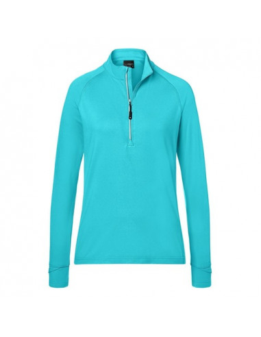 Ladies' Sports Shirt Halfzip