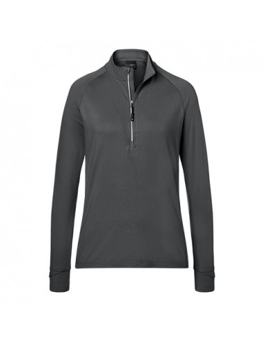 Ladies' Sports Shirt Halfzip