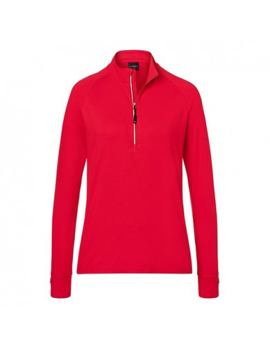 Ladies' Sports Shirt Halfzip