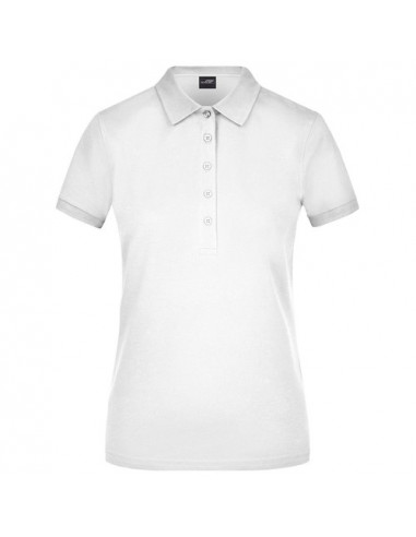 Ladies' Elastic Polo Piqué