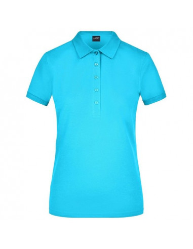 Ladies' Elastic Polo Piqué