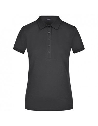 Ladies' Elastic Polo Piqué