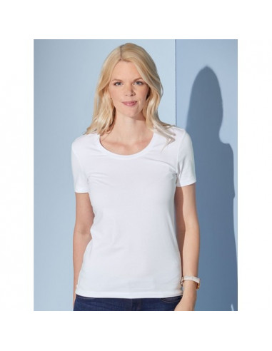 Ladies' Stretch Round-T