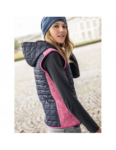 Ladies' Knitted Hybrid Vest