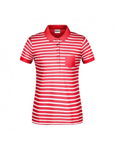 Ladies' Polo Striped