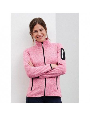 Ladies' Knitted Fleece Jacket