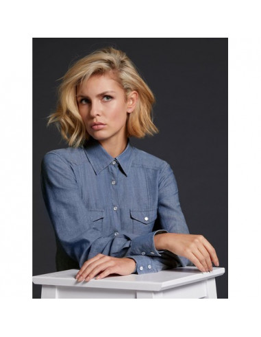 Ladies' Denim Blouse