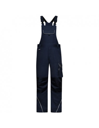 Workwear Pants With Bib - Solid