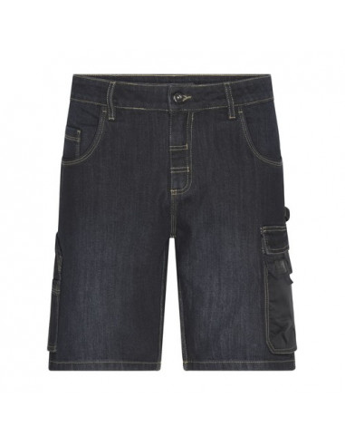 Workwear Stretch Bermuda-Jeans