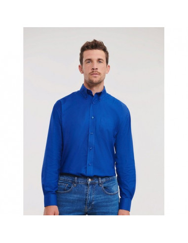 Men's Long Sleeve Easy Care Oxford Shirt