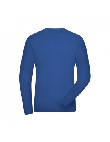 Men's Bio Stretch-Longsleeve Work - Solid