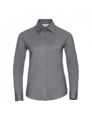 Ladies' Long Sleeve Easy Care Oxford Shirt