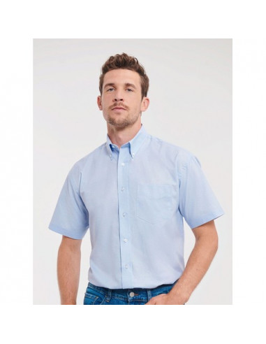 Men's Short Sleeve Easy Care Oxford Shirt