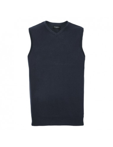 Adults' V-Neck Sleeveless Knitted Pullover