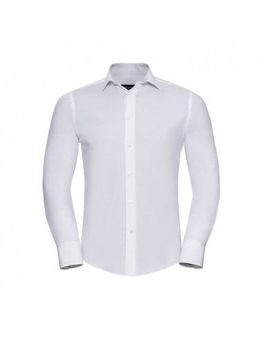 Men's Long Sleeve Easy Care Fitted Shirt