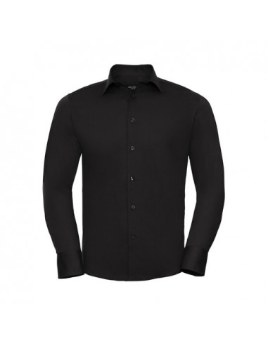 Men's Long Sleeve Easy Care Fitted Shirt