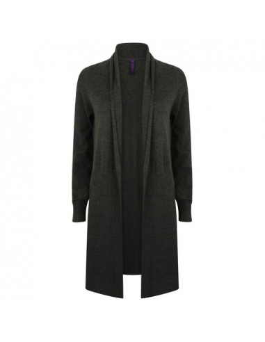 Ladies' Longline Open Cardigan