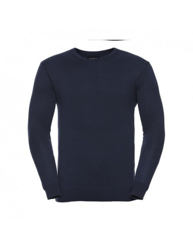 Men's V-Neck Knitted Pullover