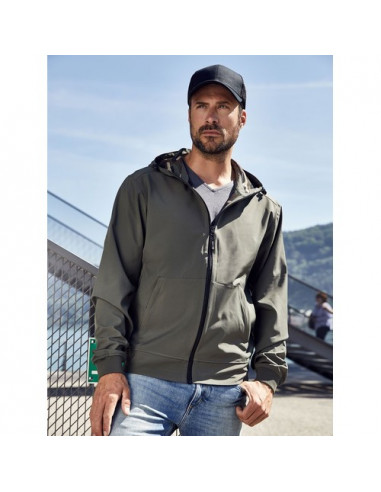 Men's Hooded Softshell Jacket