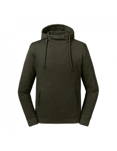 Pure Organic High Collar Hooded Sweat