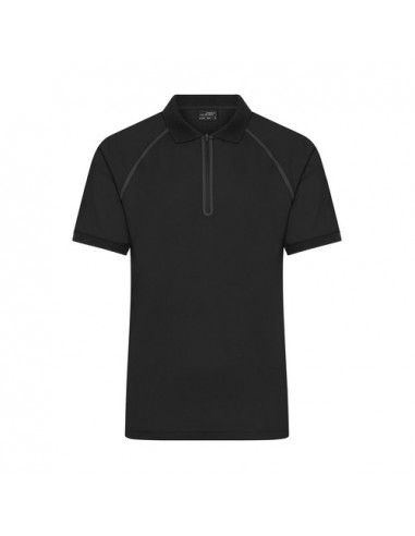 Men's Zip-Polo