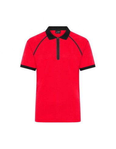 Men's Zip-Polo