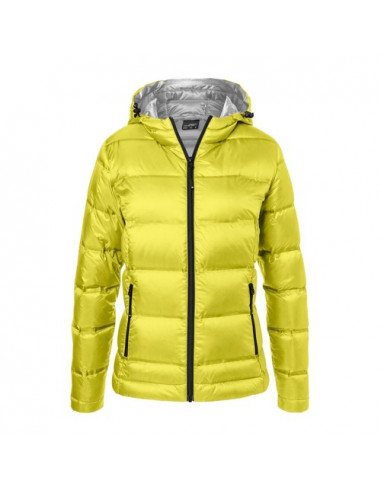 Ladies' Hooded Down Jacket