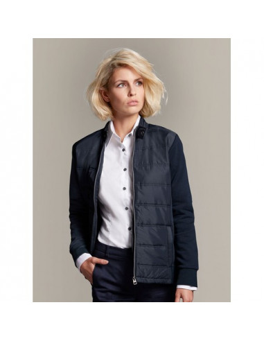 Ladies' Hybrid Sweat Jacket