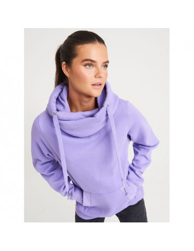 Cross Neck Hoodie