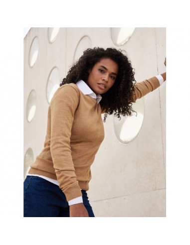 Ladies' Round-Neck Pullover