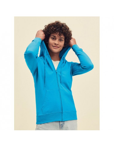 Ladies Lightweight Hooded Sweat Jacket