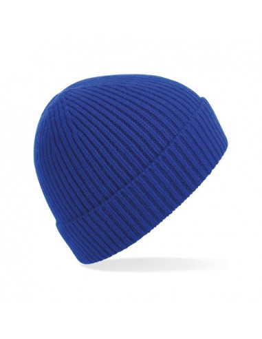 Engineered Knit Ribbed Beanie