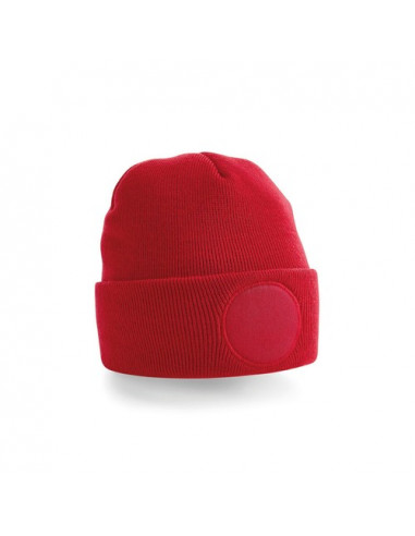 Circular Patch Beanie