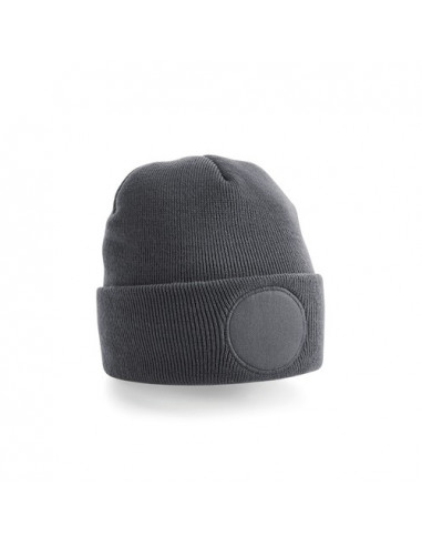 Circular Patch Beanie