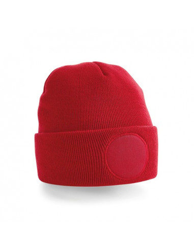 Circular Patch Beanie