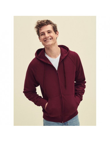 Lightweight Hooded Sweat Jacket