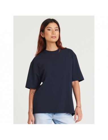 T-shirt oversize in cotone riciclato