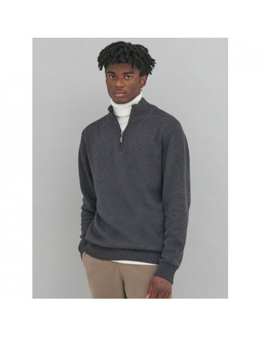 Wakhan 1/4 Zip Knit Sweater