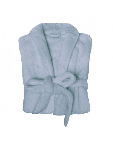 Coral Fleece Bathrobe Shawl Collar